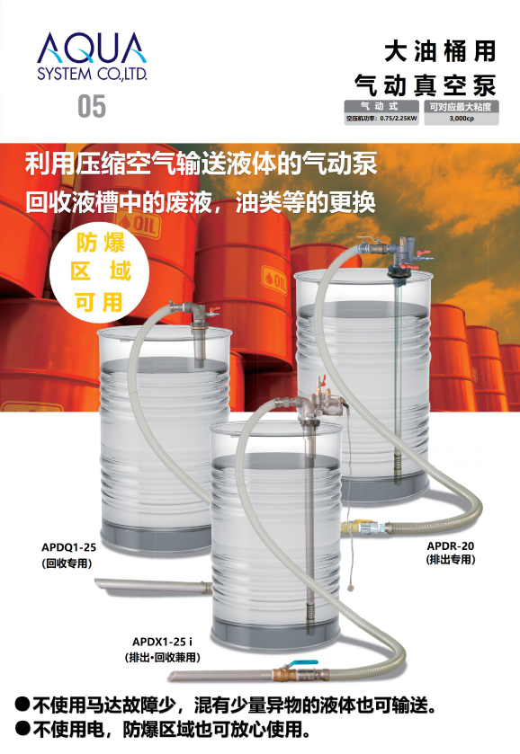 vacuum pump for pail can